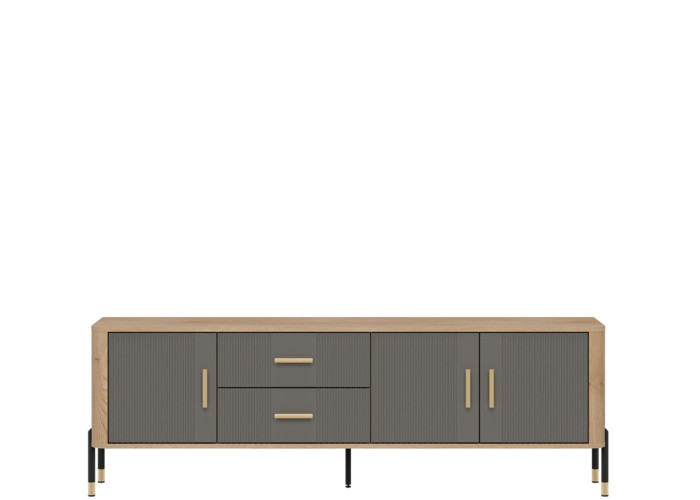 DANTE sivá DT02, skrinka pod TV DANTE sivá DT02, skrinka pod TV