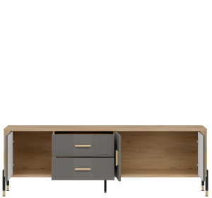 DANTE sivá DT02, skrinka pod TV