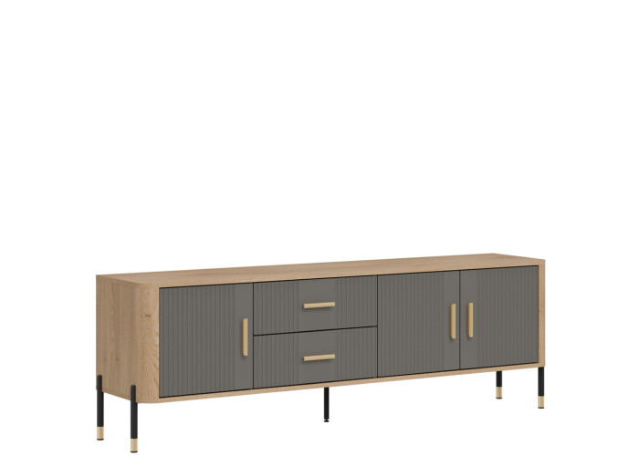 DANTE sivá DT02, skrinka pod TV DANTE sivá DT02, skrinka pod TV