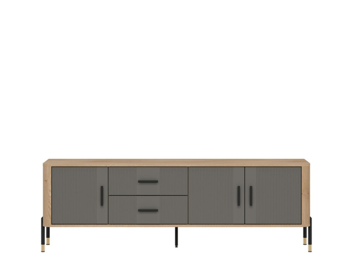 DANTE sivá DT02, skrinka pod TV DANTE sivá DT02, skrinka pod TV