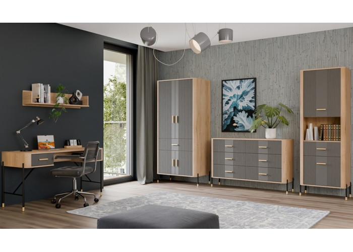 DANTE sivá DT11 komoda DANTE sivá DT11 komoda