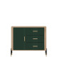 DANTE zelená DT03 komoda DANTE zelená DT03 komoda