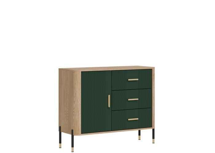 DANTE zelená DT03 komoda DANTE zelená DT03 komoda