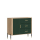 DANTE zelená DT03 komoda DANTE zelená DT03 komoda