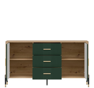 DANTE zelená DT06 komoda
