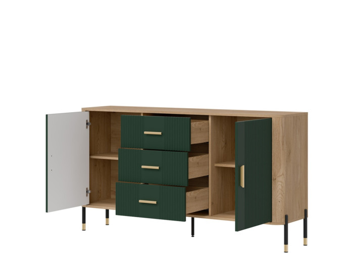 DANTE zelená DT06 komoda