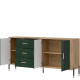 DANTE zelená DT07 komoda