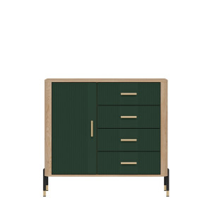 DANTE zelená DT08 komoda