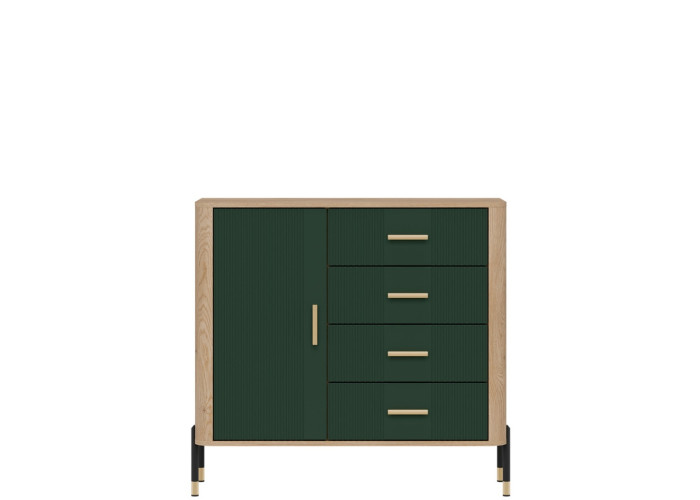 DANTE zelená DT08 komoda