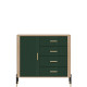 DANTE zelená DT08 komoda