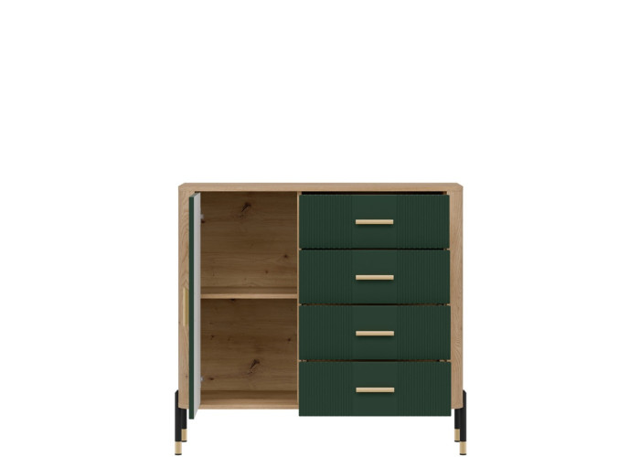 DANTE zelená DT08 komoda