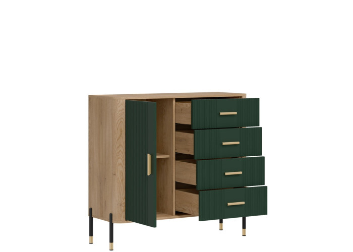 DANTE zelená DT08 komoda