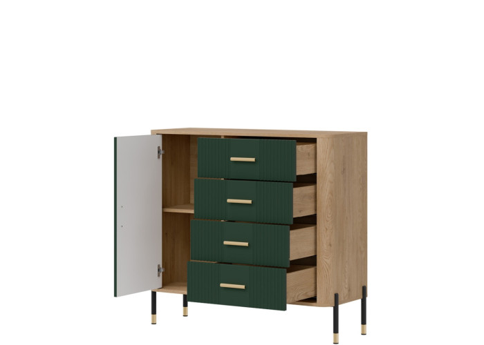 DANTE zelená DT08 komoda