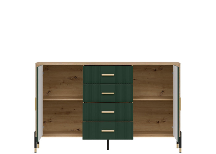 DANTE zelená DT09 komoda DANTE zelená DT09 komoda