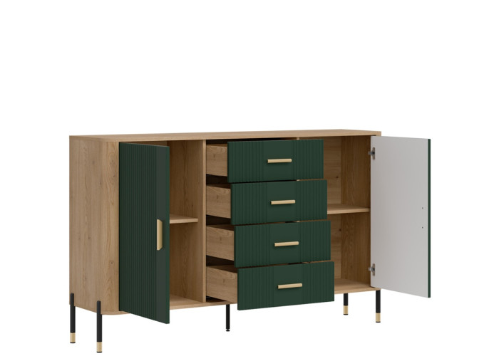 DANTE zelená DT09 komoda DANTE zelená DT09 komoda