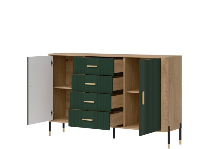 DANTE zelená DT09 komoda DANTE zelená DT09 komoda