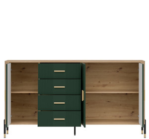 DANTE zelená DT10 komoda