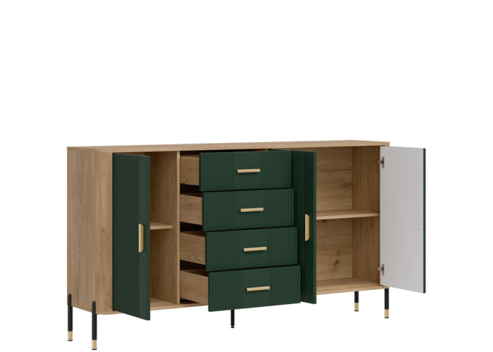 DANTE zelená DT10 komoda