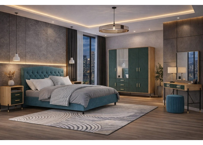 DANTE zelená DT07 komoda