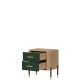 DANTE zelená DT21 nočný stolík DANTE zelená DT21 nočný stolík