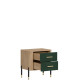 DANTE zelená DT21 nočný stolík DANTE zelená DT21 nočný stolík