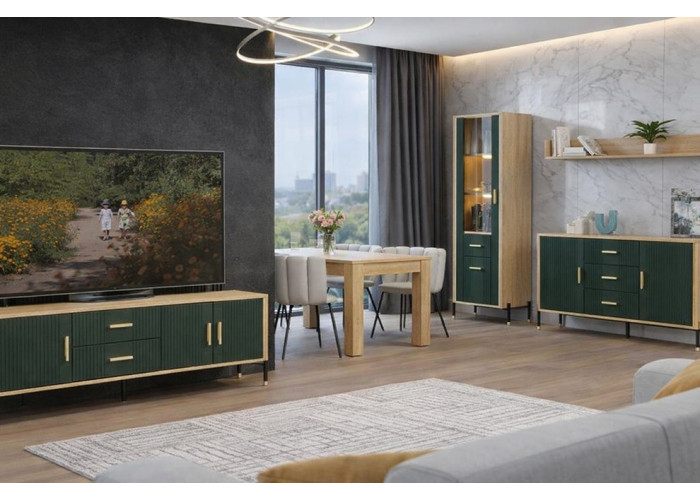 DANTE zelená DT07 komoda