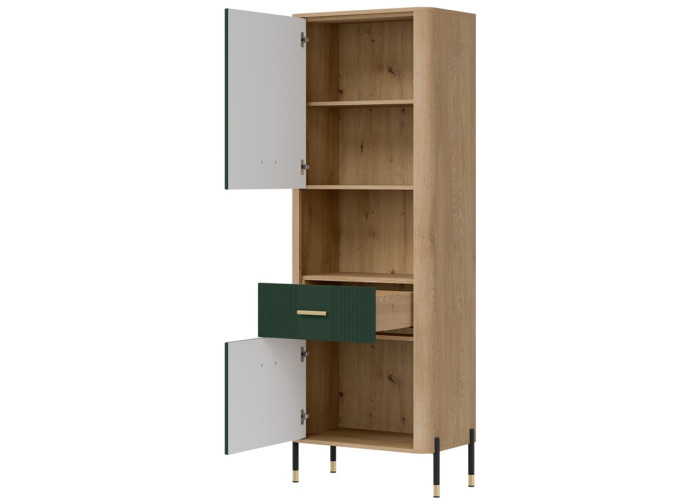 DANTE zelená DT15 policová skrinka