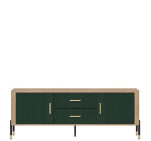 DANTE zelená DT01, skrinka pod TV