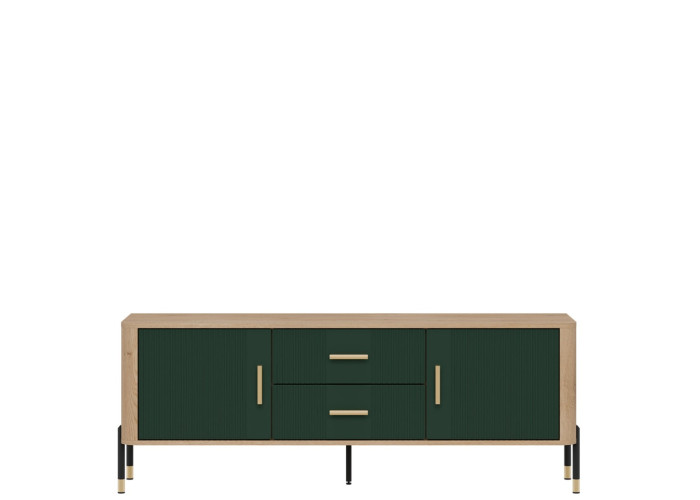 DANTE zelená DT01, skrinka pod TV DANTE zelená DT01, skrinka pod TV