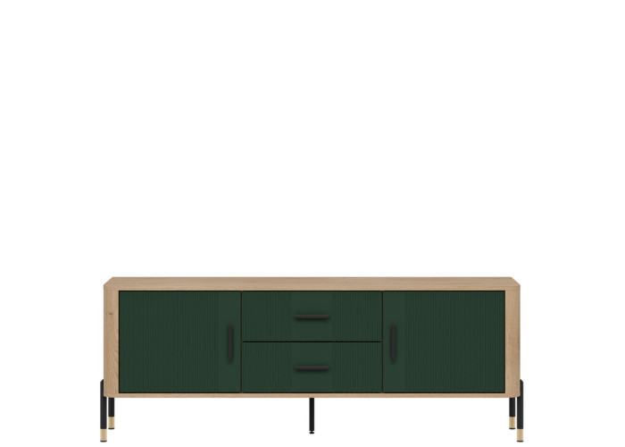 DANTE zelená DT01, skrinka pod TV DANTE zelená DT01, skrinka pod TV