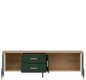 DANTE zelená DT02, skrinka pod TV