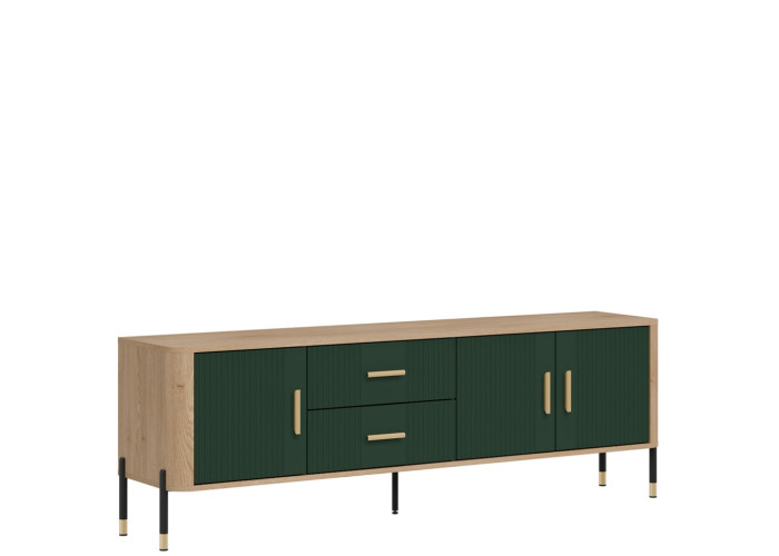 DANTE zelená DT02, skrinka pod TV DANTE zelená DT02, skrinka pod TV