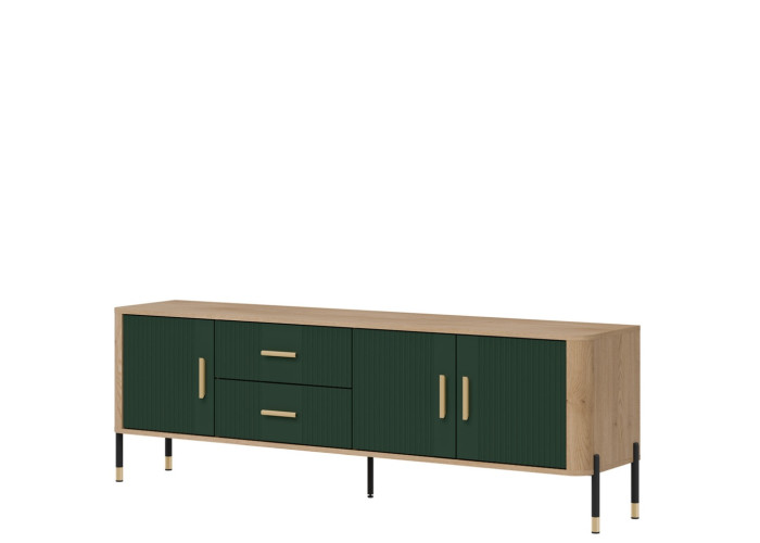 DANTE zelená DT02, skrinka pod TV DANTE zelená DT02, skrinka pod TV