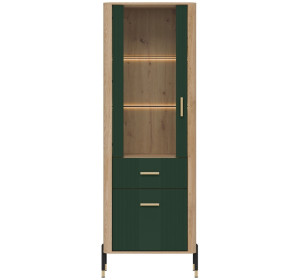 DANTE zelená DT13 vitrína