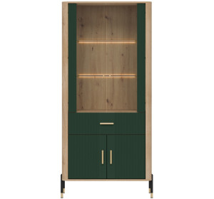 DANTE zelená DT14 vitrína