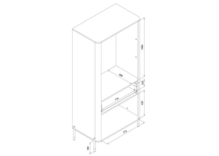 DANTE biela DT16 šatníková skriňa DANTE biela DT16 šatníková skriňa