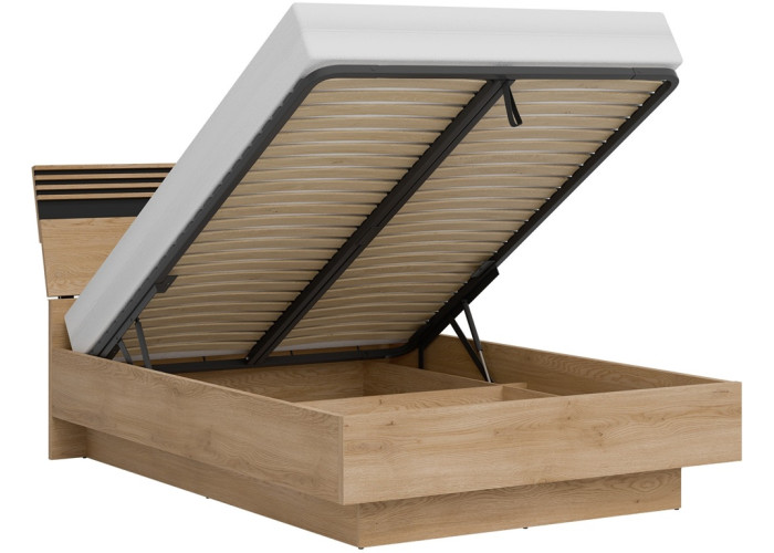 FERRO dub cremona FE18/140SP, posteľ 140x200 cm s úložným priestorom