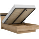 FERRO dub cremona FE18/140SP, posteľ 140x200 cm s úložným priestorom