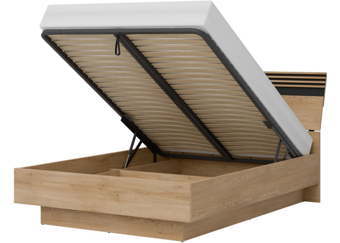 FERRO dub cremona FE18/140SP, posteľ 140x200 cm s úložným priestorom