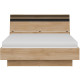 FERRO dub cremona FE18/160SP, manželská posteľ 160x200 cm s úložným priestorom a roštom