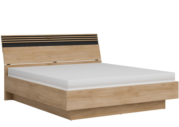 FERRO dub cremona FE18/180SP, manželská posteľ 180x200 cm s úložným priestorom a roštom