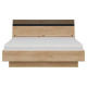 FERRO dub cremona FE18/180SP, manželská posteľ 180x200 cm s úložným priestorom a roštom