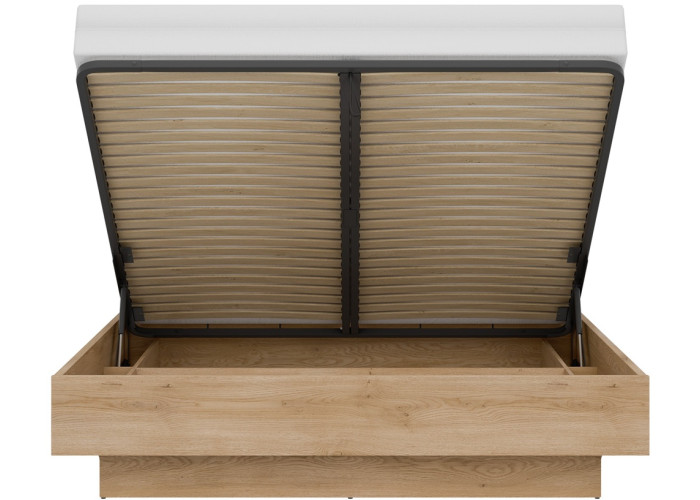 FERRO dub cremona FE18/180SP, manželská posteľ 180x200 cm s úložným priestorom a roštom