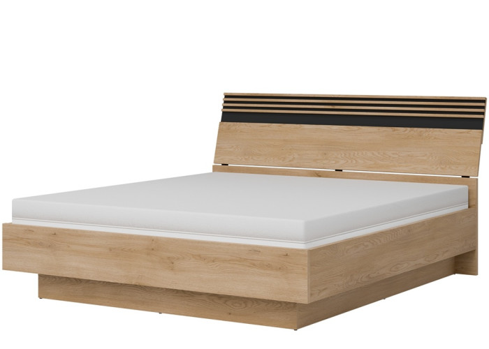 FERRO dub cremona FE18/180SP, manželská posteľ 180x200 cm s úložným priestorom a roštom