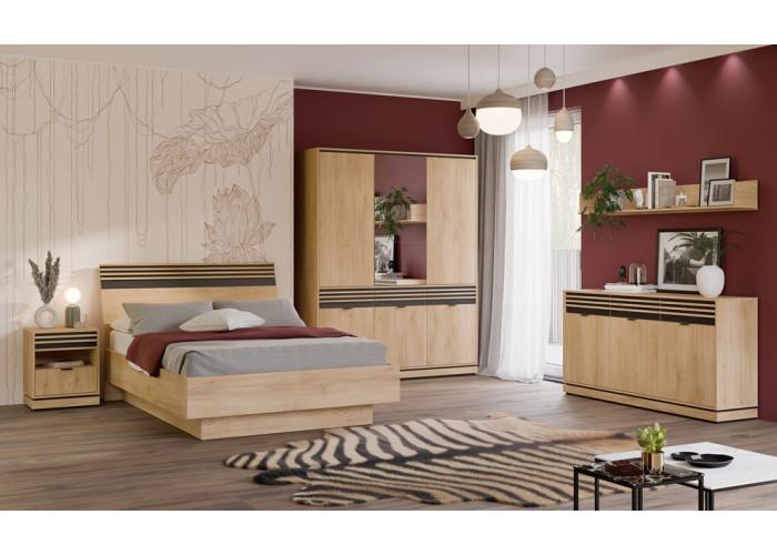 FERRO dub cremona FE15 závesná polica