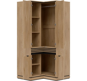 FERRO dub cremona FE13 rohová skriňa