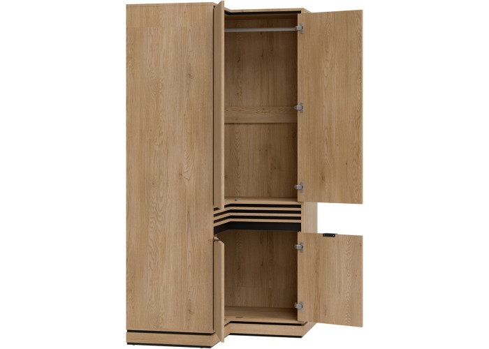 FERRO dub cremona FE13 rohová skriňa