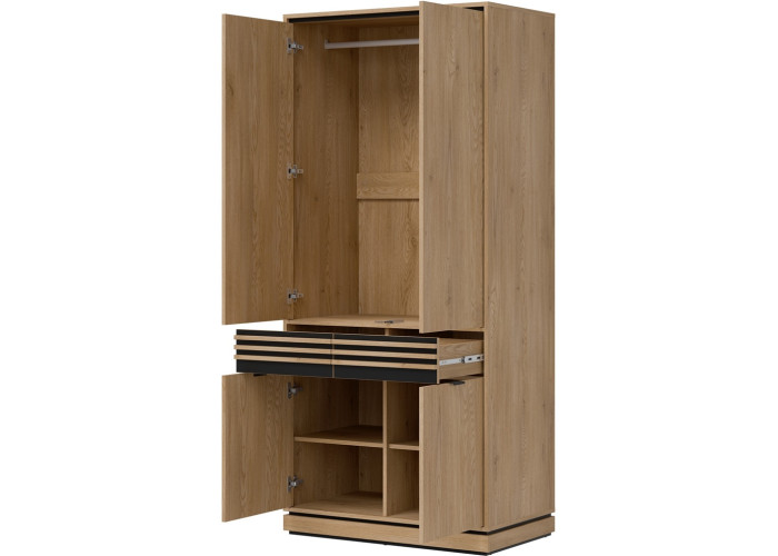 FERRO dub cremona FE08 šatníkovo-policová skriňa