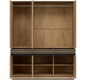 FERRO dub cremona FE09 šatníkovo-policová skriňa