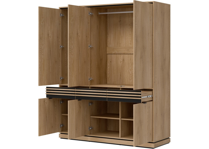 FERRO dub cremona FE09 šatníkovo-policová skriňa